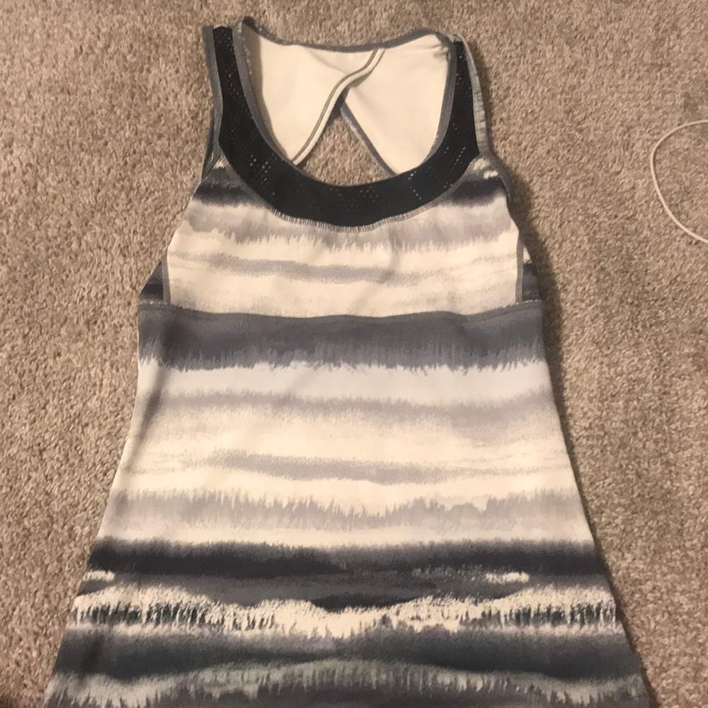 fitting athletic top